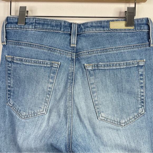 AG Adriano Goldschmied The Isabelle high rise Cropped crop double hem jeans 26 - Picture 8 of 13